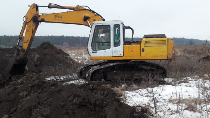 Продовження заплавної епопеї: в Ірпені знову готуються незаконно видобувати торф у заплаві річки