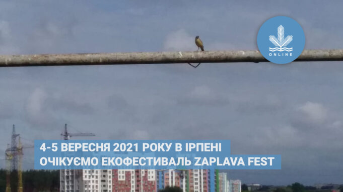 ZAPLAVA FEST – ЕКОФЕСТИВАЛЬ В ІРПЕНІ: 4-5 ВЕРЕСНЯ 2021 РОКУ